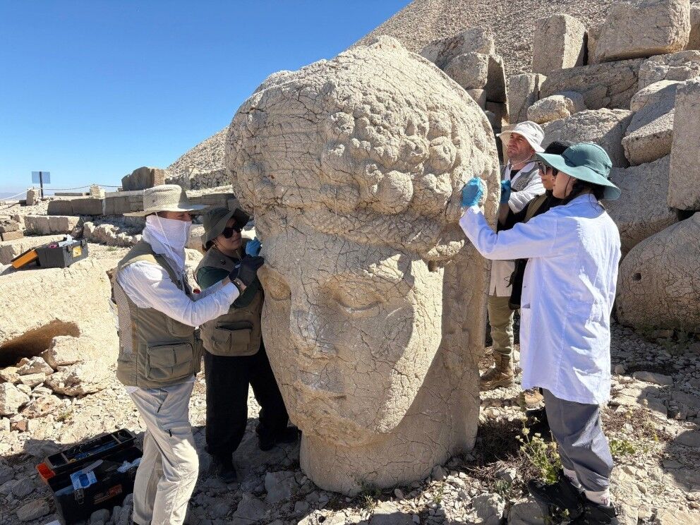 Nemrut’ta Heykeller Bilimle Geleceğe Taşınıyor1