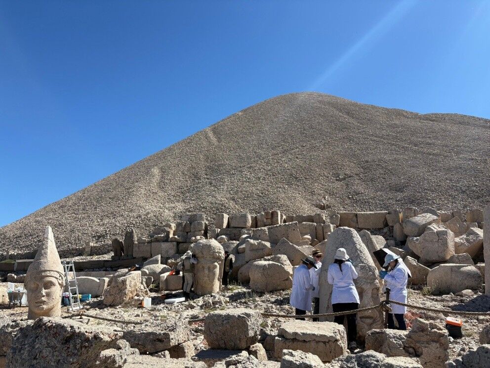 Nemrut’ta Heykeller Bilimle Geleceğe Taşınıyor3