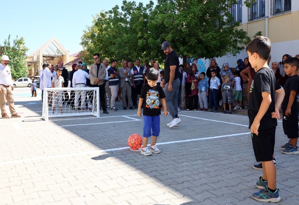 Adıyaman’da Okul Bahçeleri Sporla Canlanıyor (2) (Özel)
