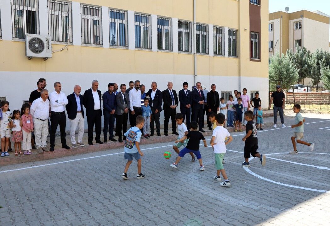 Adıyaman’da Okul Bahçeleri Sporla Canlanıyor (3) (Özel)