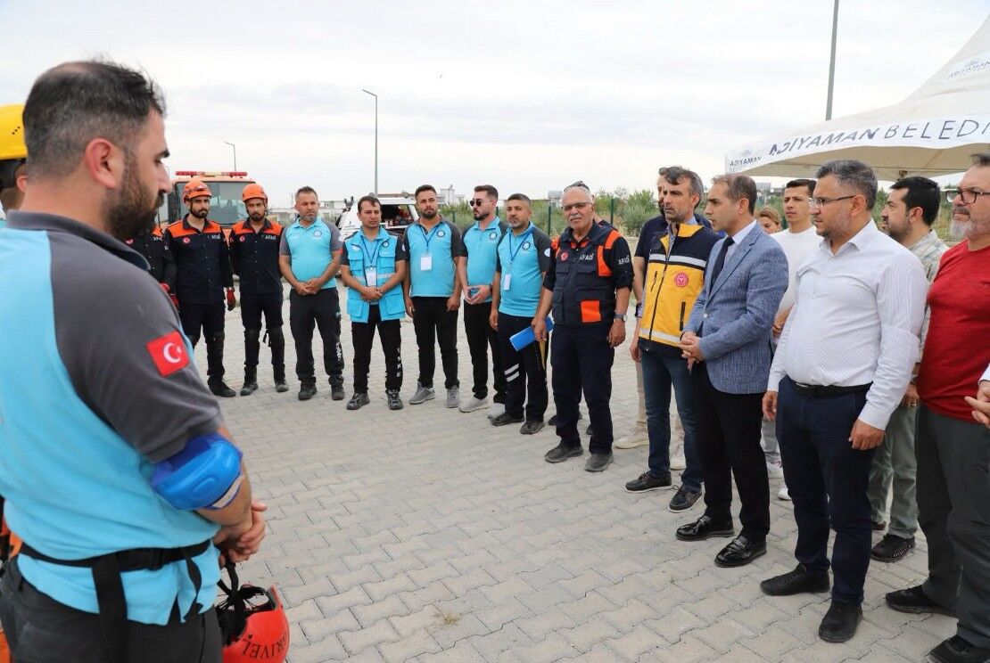 Adıyaman’da Umke Ve Afad Ekipleri Tatbikat Yaptı1