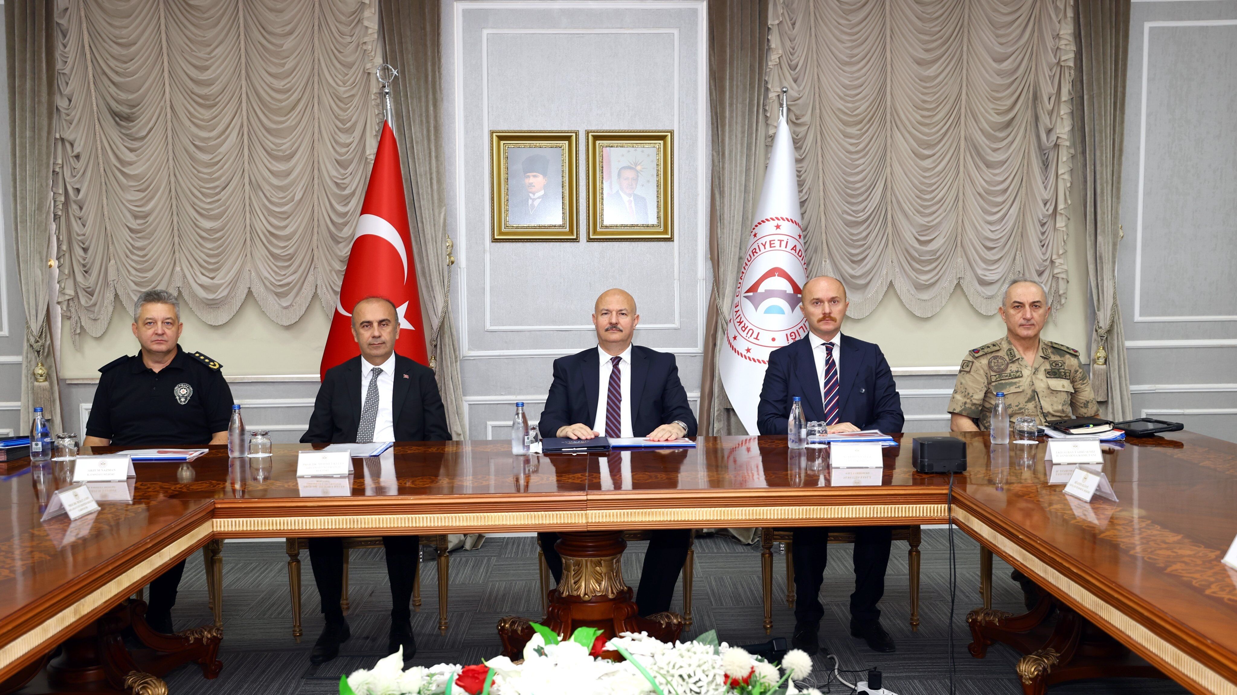 Adıyaman’da Üniversiteler Için Güvenlik Toplantısı Yapıldı (2)