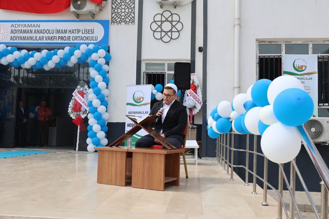 Adıyamanlılar Vakfı Proje Ortaokulu Açıldı7