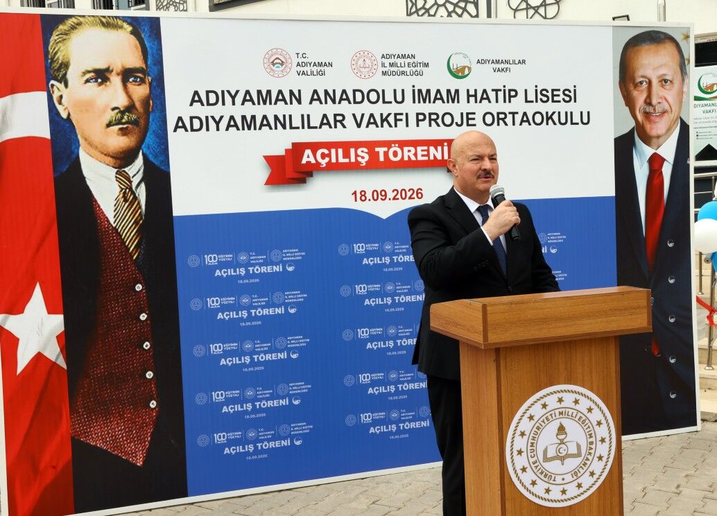 Adıyamanlılar Vakfı Proje Ortaokulu Açıldı8