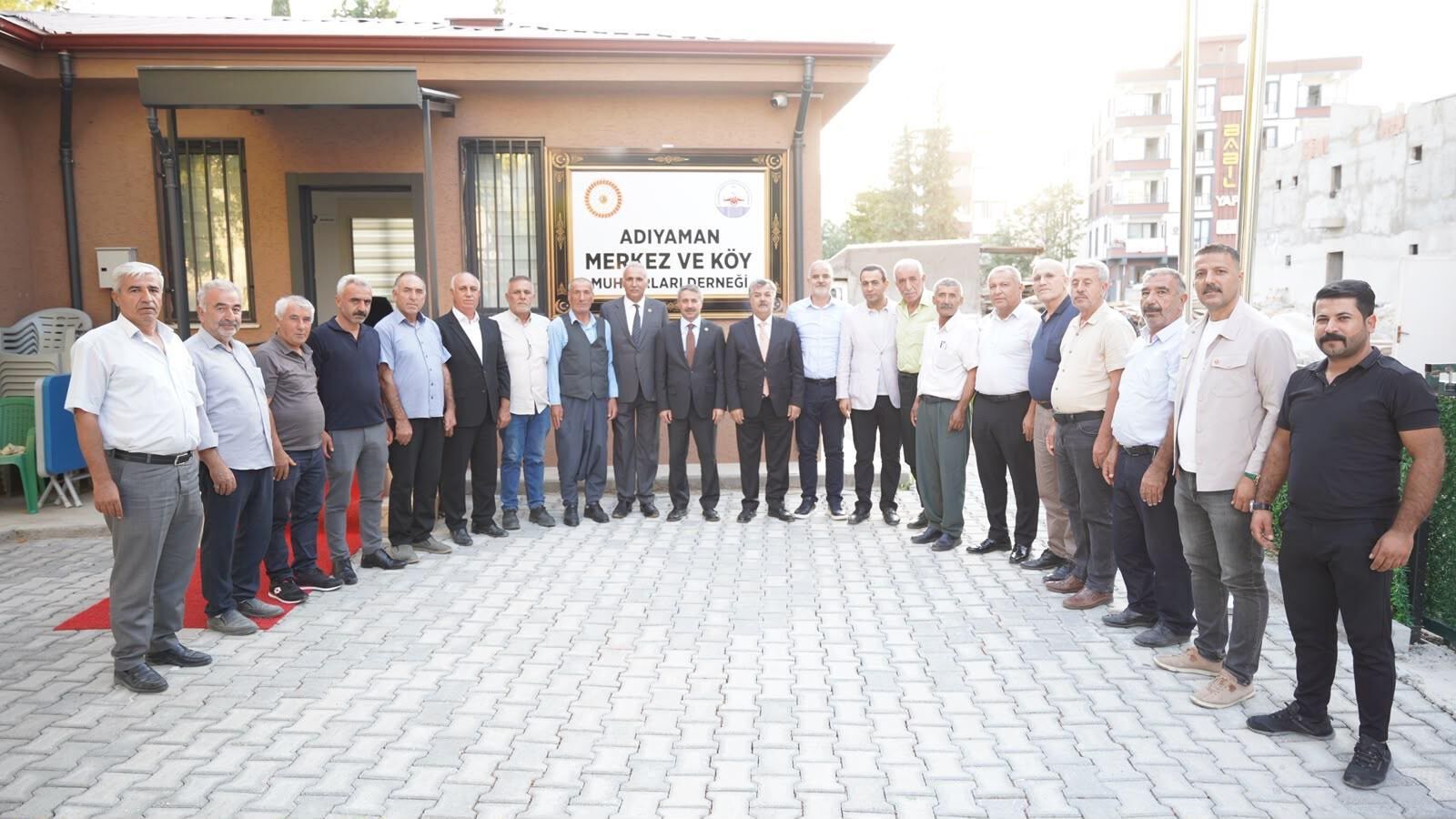 Alkayiş Adiyaman Muhtarlar Derneği̇ Zi̇yaret (2)
