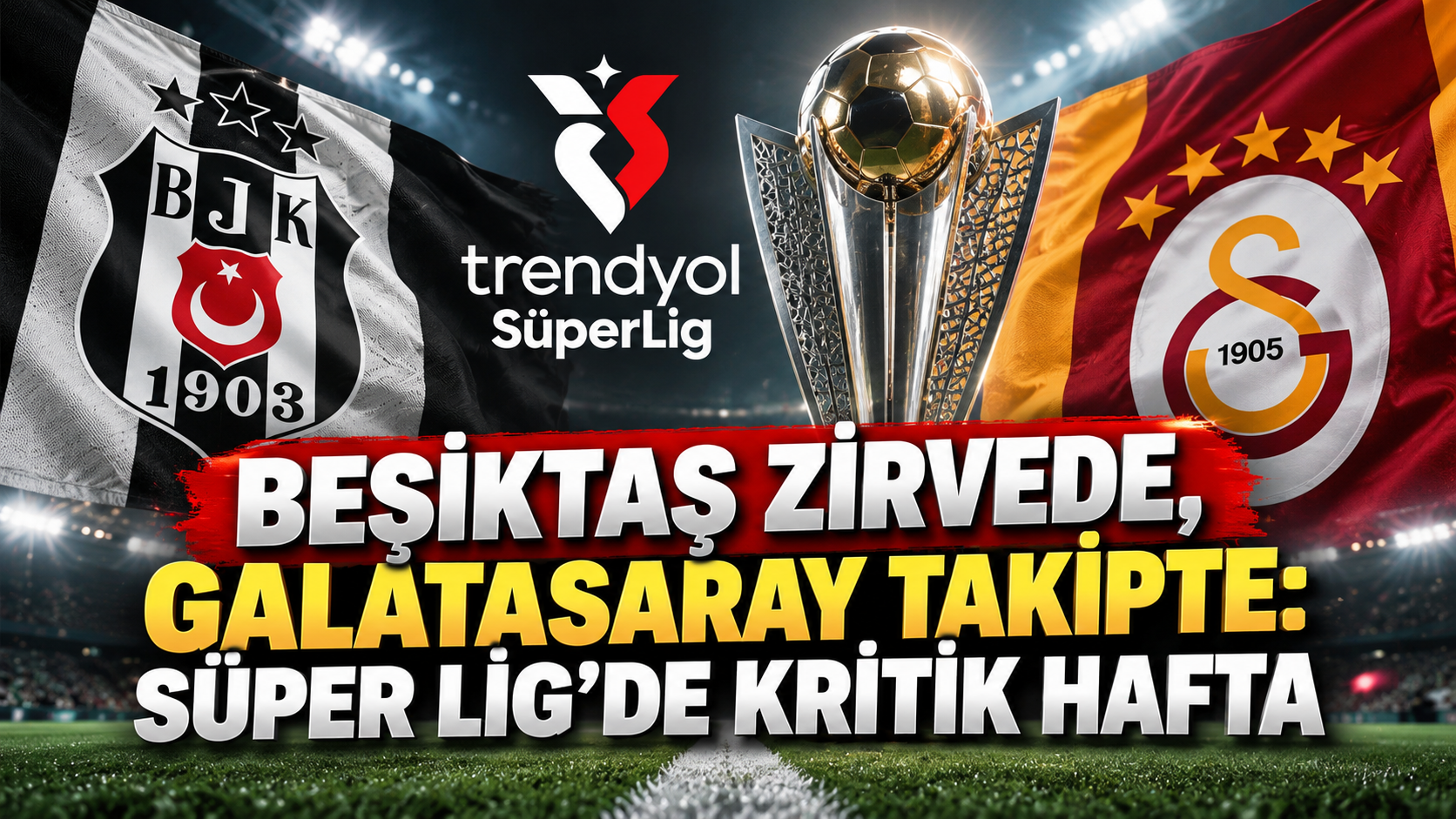 Süper Lig’de Zirve Karıştı! Beşiktaş Liderliği Aldı