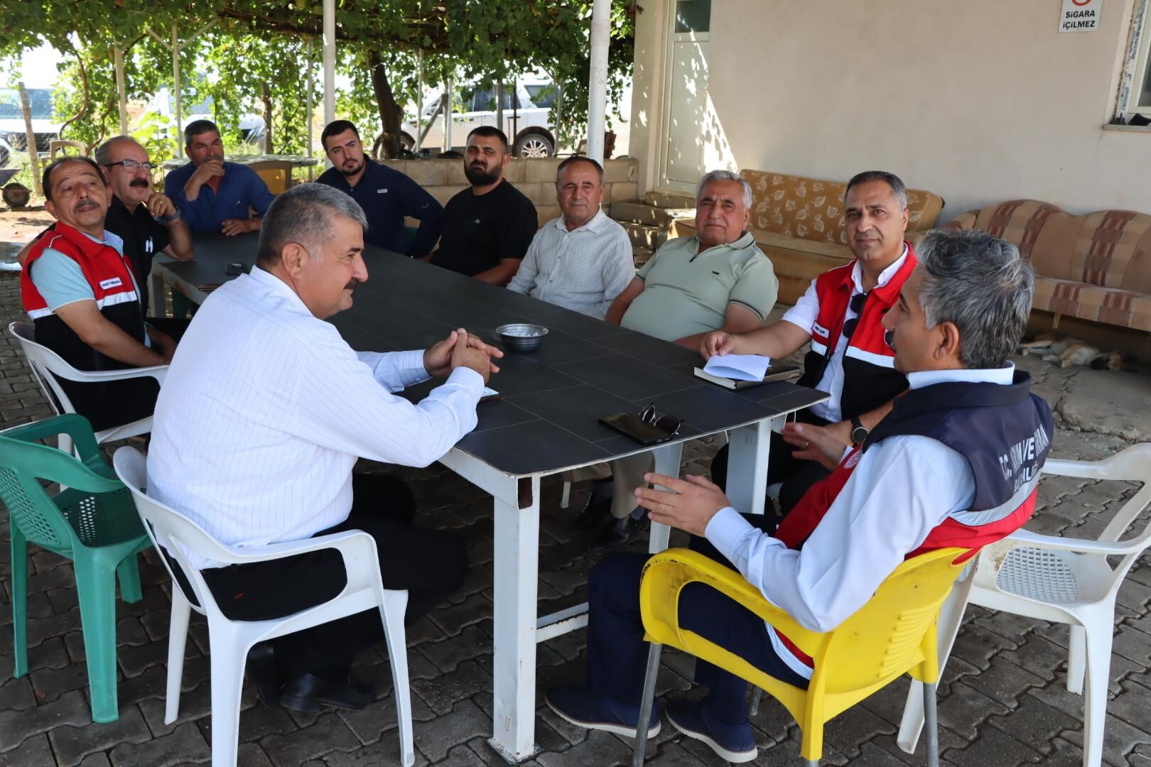 Besni Beşyol’da Pamukta Çiftçi Tarla Okulu Düzenlendi (1)