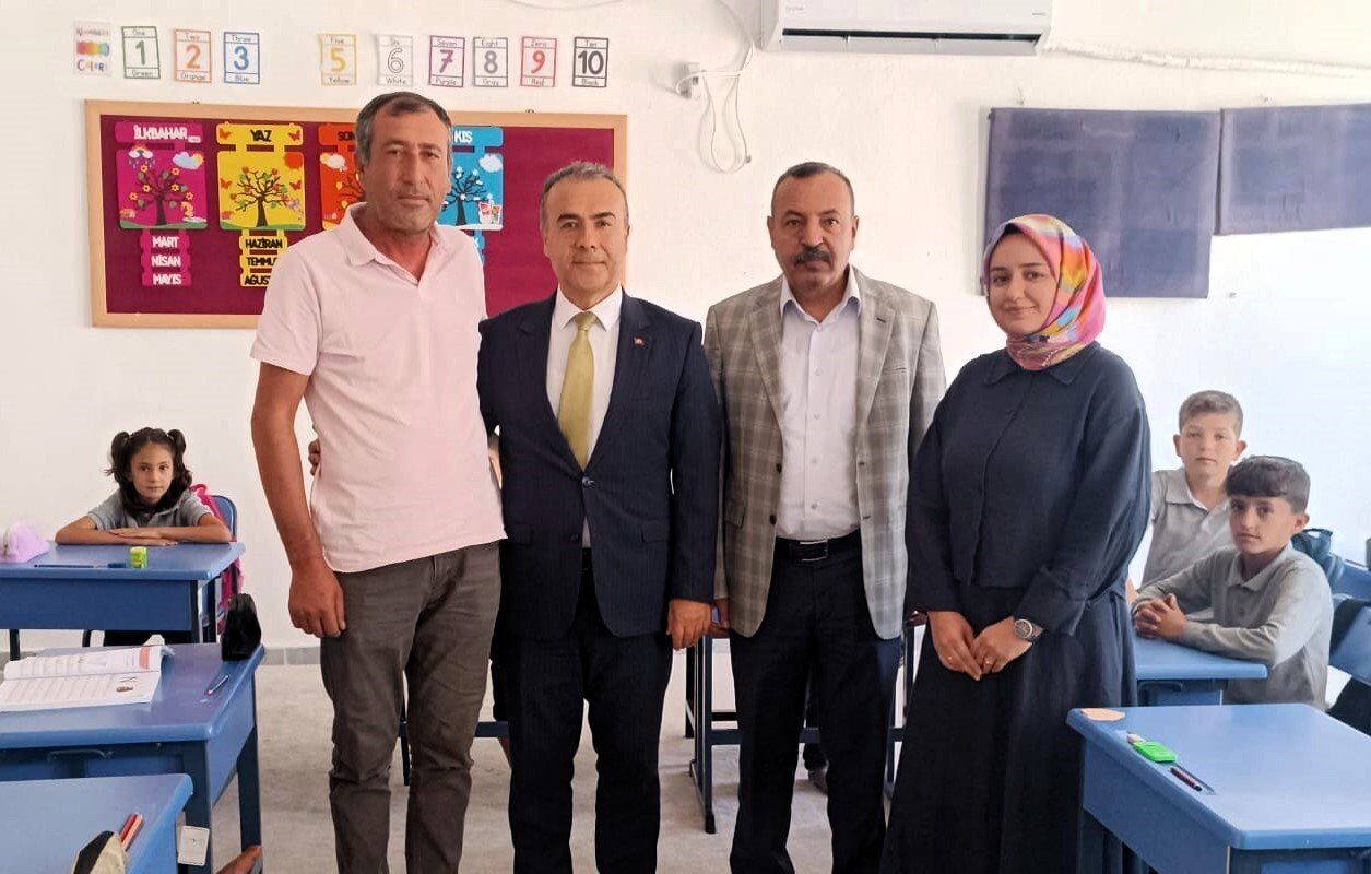 Besni’de İlçe Milli Eğitim Müdüründen Okul Ziyareti-1