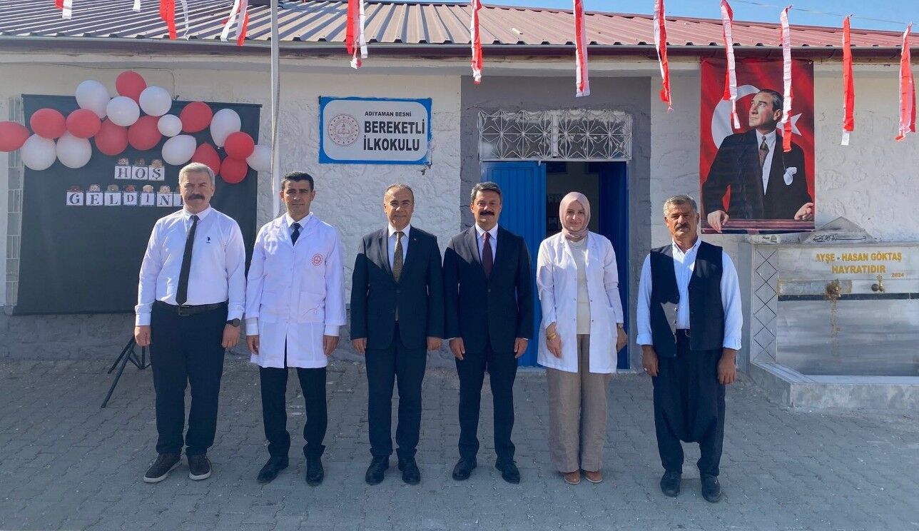 Besni’de İlk Zili Bereketli’de Kaymakam Aslan Çaldı2