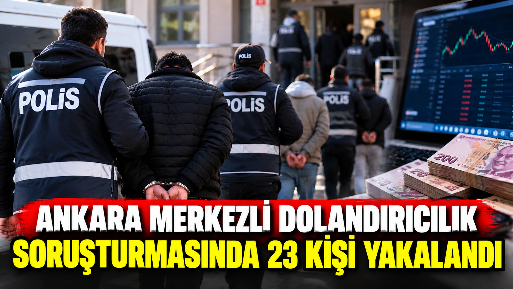 11 ilde dolandırıcılık operasyonu: 23 şüpheli yakalandı