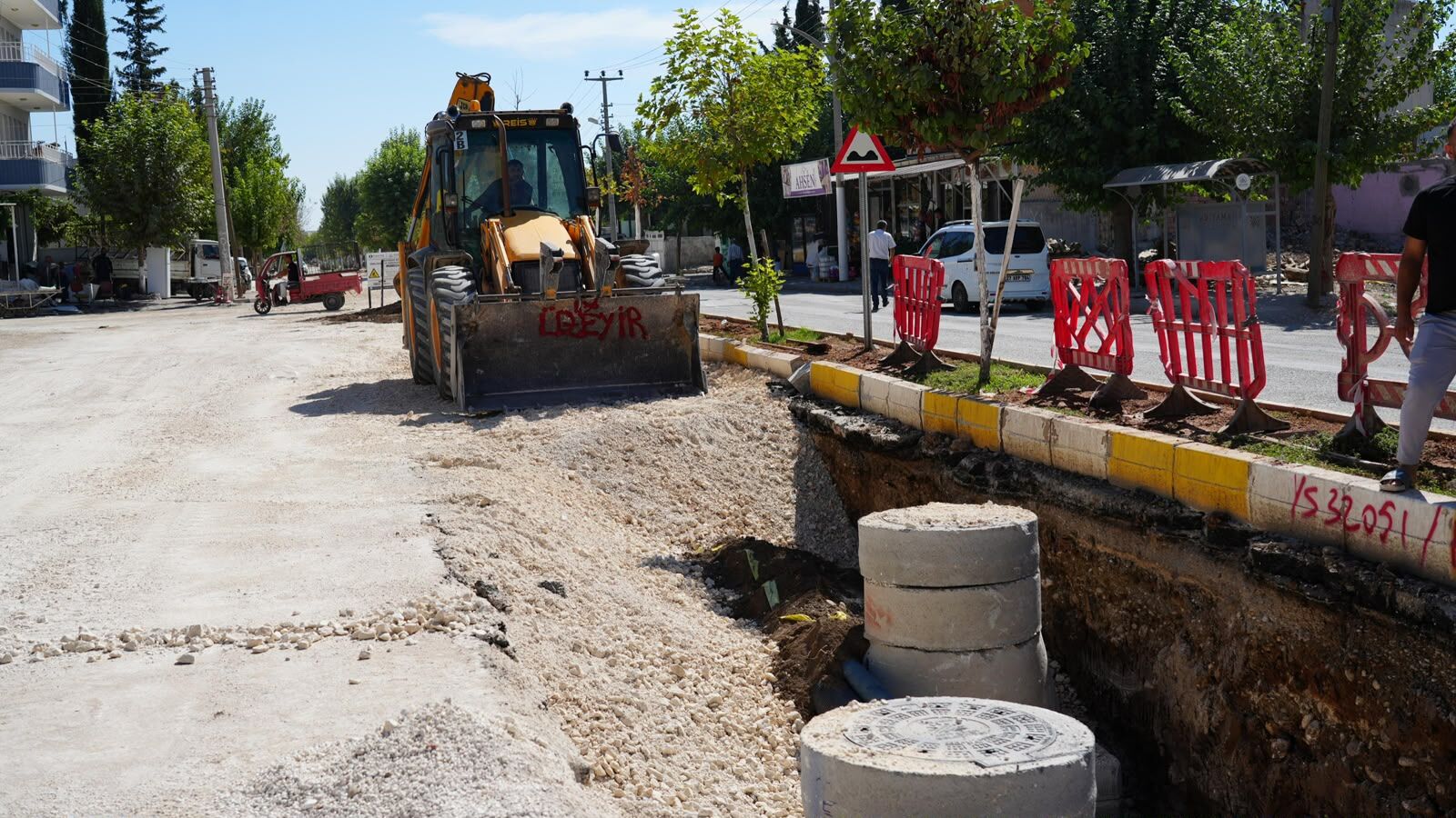 Eski̇ Samsat Caddesi̇ Adiyaman Kanali̇zasyon Asfalt (3)