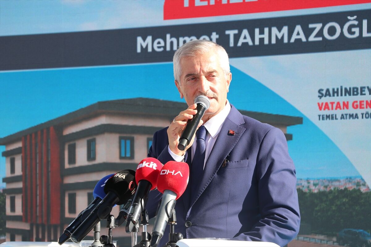 Şahinbey Vatan Gençlik Merkezi'nin Temelini Attı