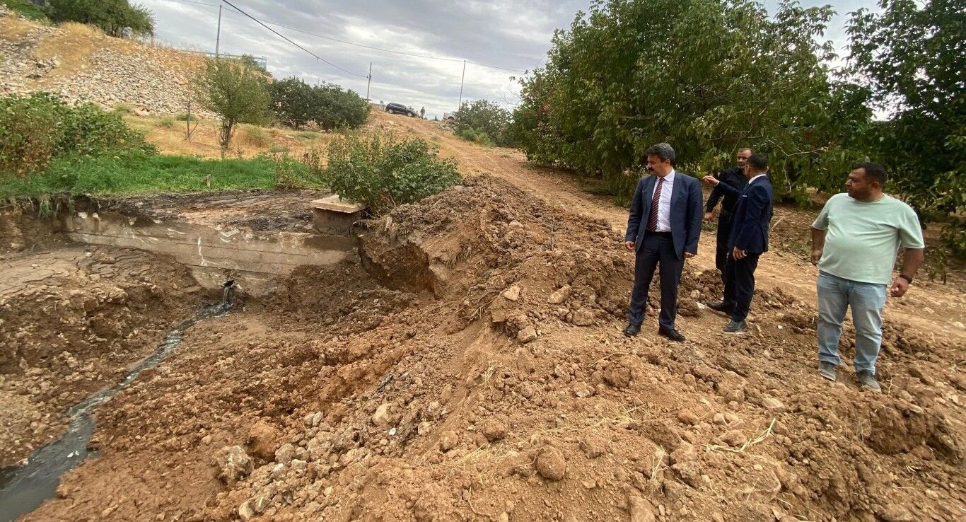 Kaymakam Aslan, Karagüveç’te Çalışmaları İnceledi