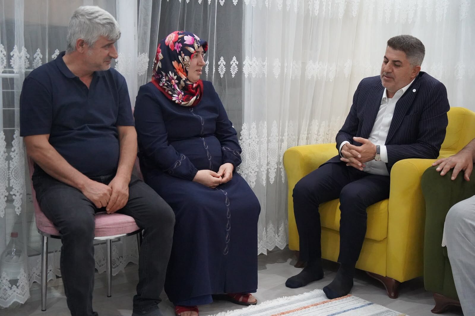 Milletvekili İshak Şan’dan Uluçay Ailesine Ziyaret (1)