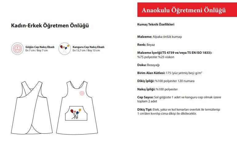 Öğretmen Önlüklerine Ülke Genelinde Standart Getirildi3