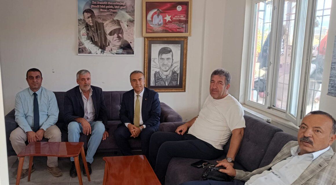 Şehit Enes Sarıaslan Ve Mehmet Demir’in Ailelerine Ziyaret (1)