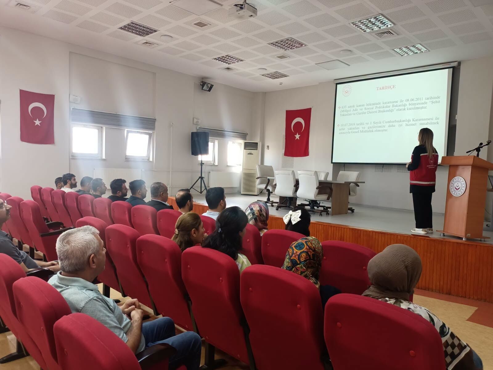 Şehit Ve Gazi Hizmetleri İçin Personele Eğitim Verildi