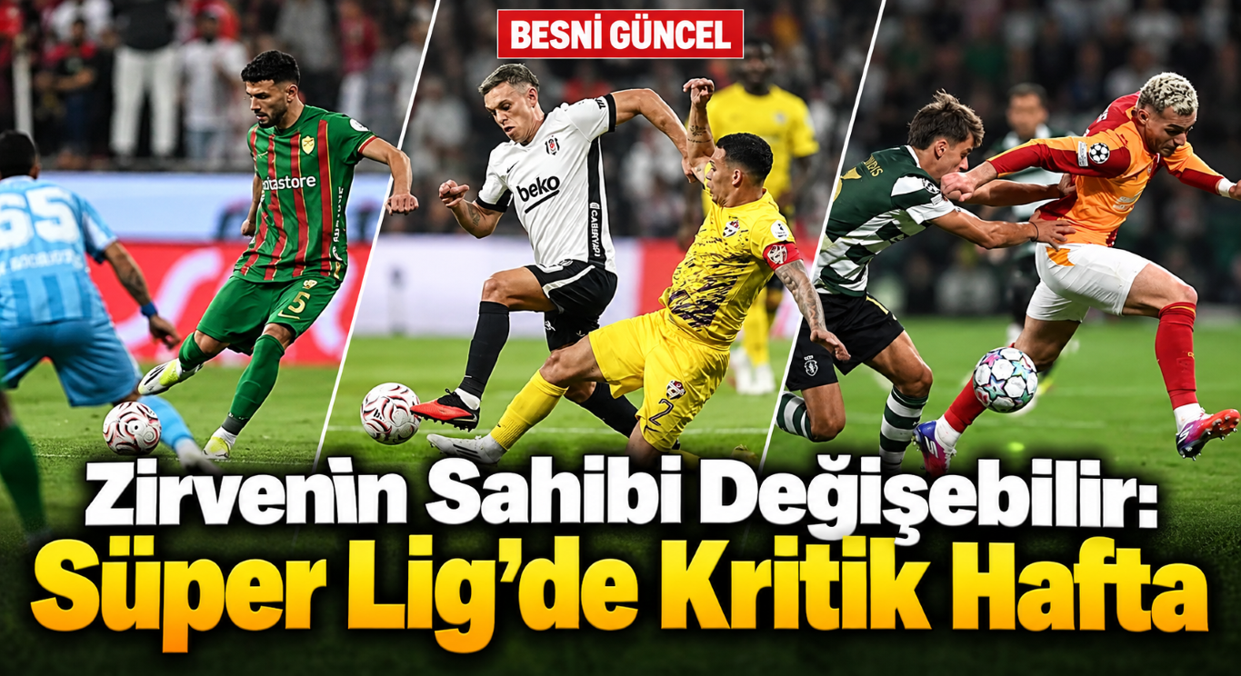 Süper Lig’de Zirve Yarışı Kızıştı, Gözler 6. Haftada