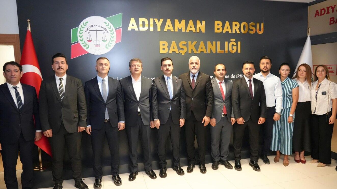Tutdere’den Yeni Adli Yıl Dolayısıyla Baro’ya Ziyaret