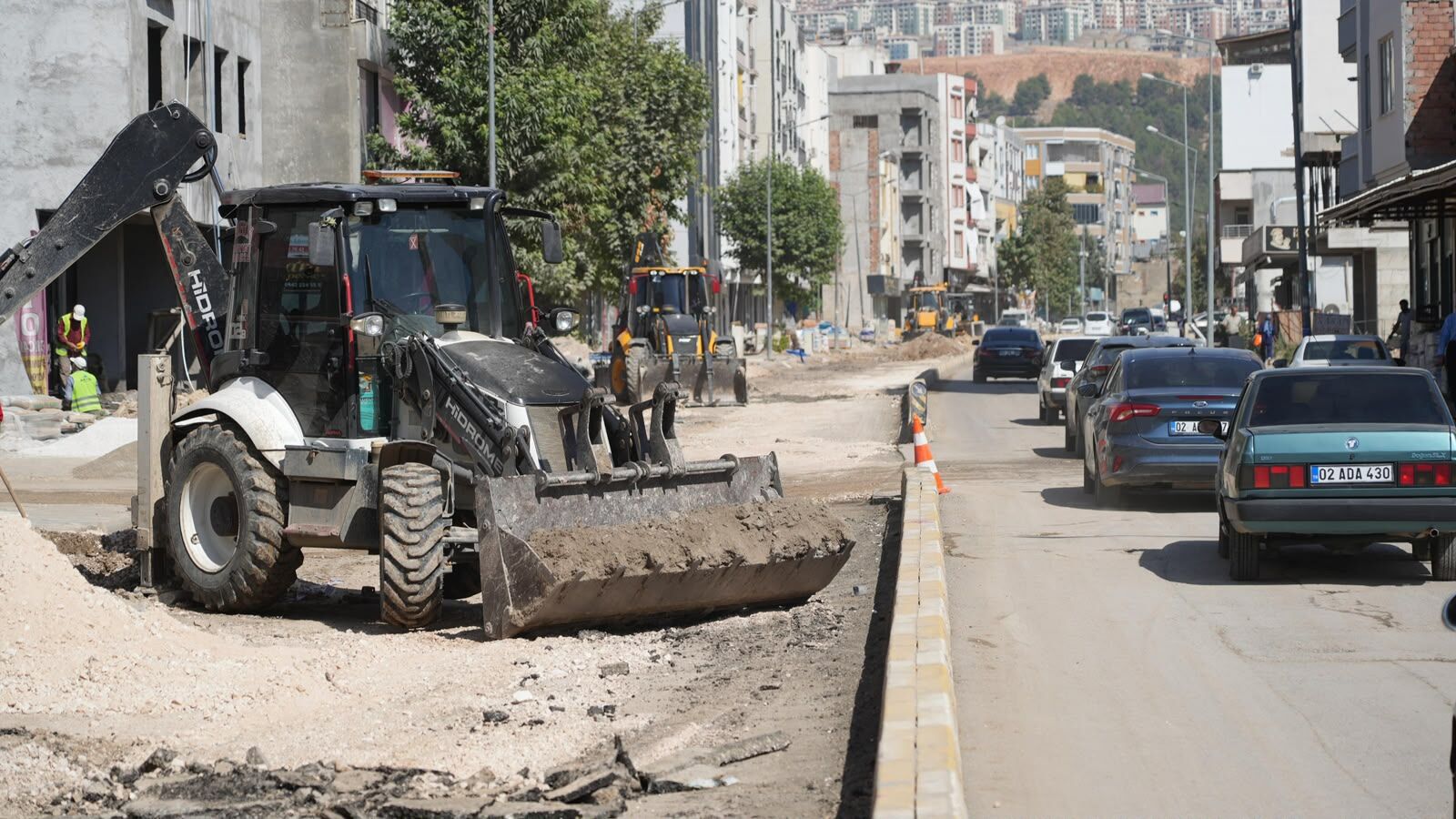 Zey Caddesi’nde Altyapı Tamamlandı, Asfalt Başladı (4)