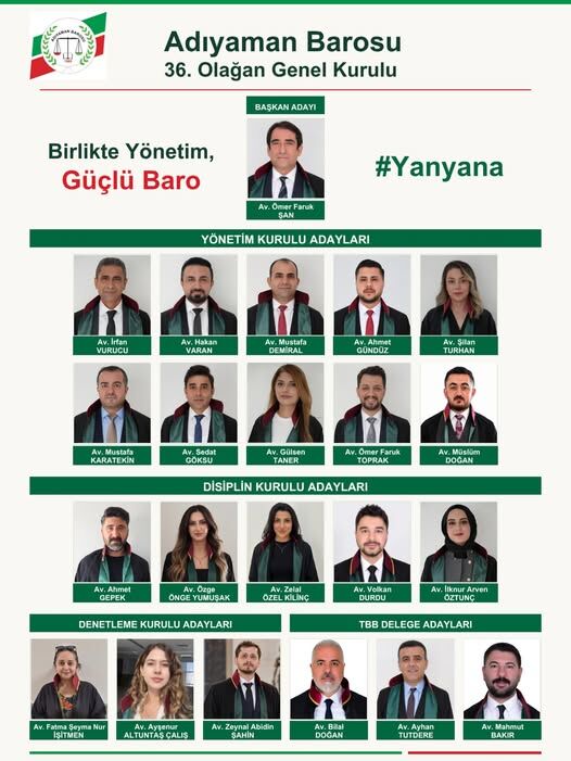 Adıyaman Barosu Seçim
