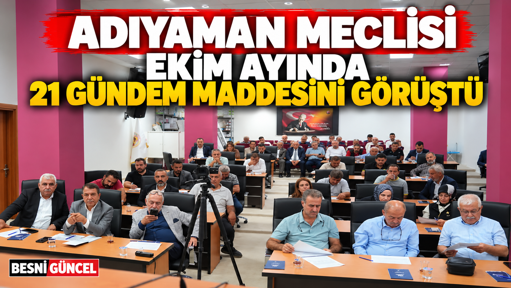 Adıyaman Meclisi kentin gündemindeki projeleri görüştü