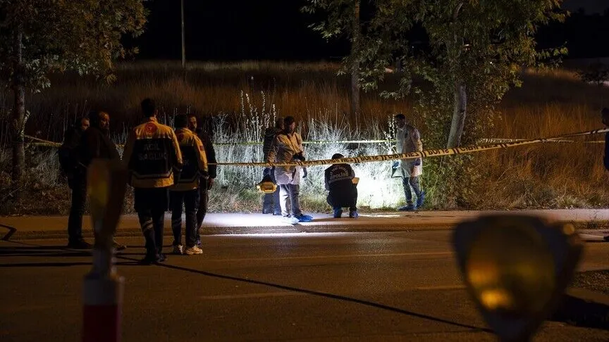 Ankara’da Uygulama Noktasında Polis Memuru Şehit Oldu (1)