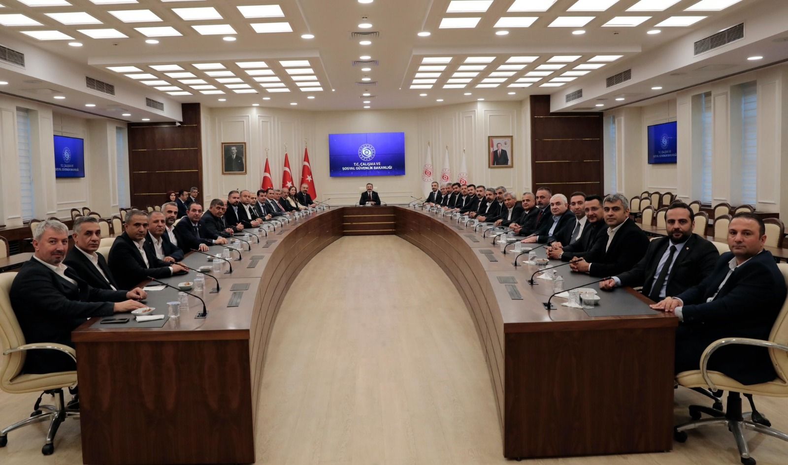 Atso Heyeti Ankara’da Ekonomi Ve İstihdamı Görüştü (2)