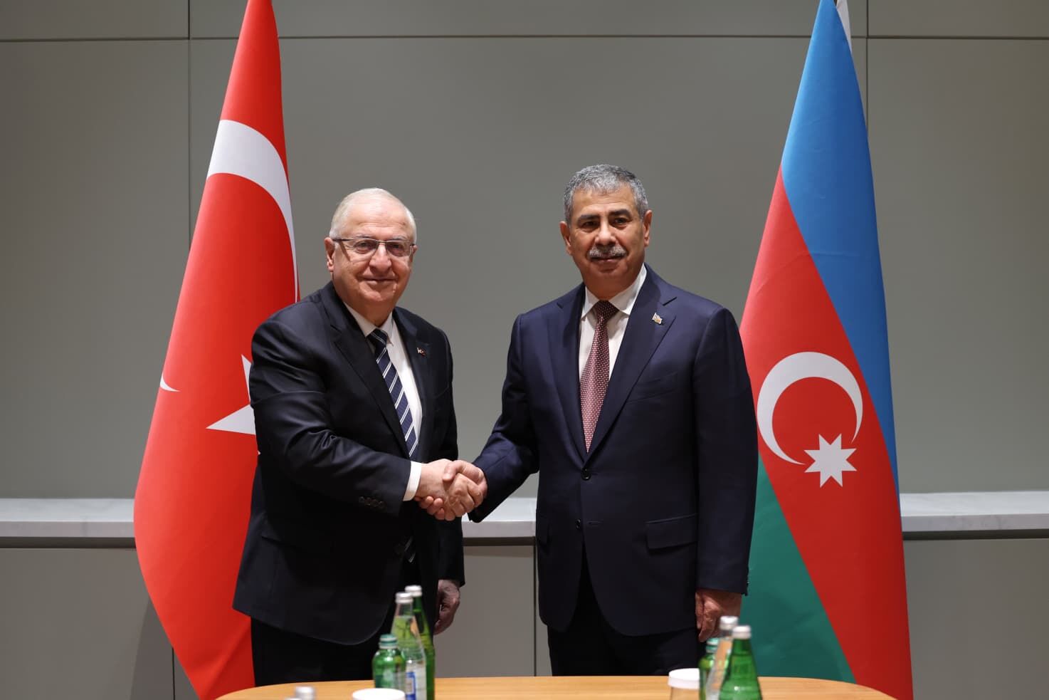 Azerbaycan Türkiye Gürcistan Savunma Bakanları Şuşa’da Buluştu