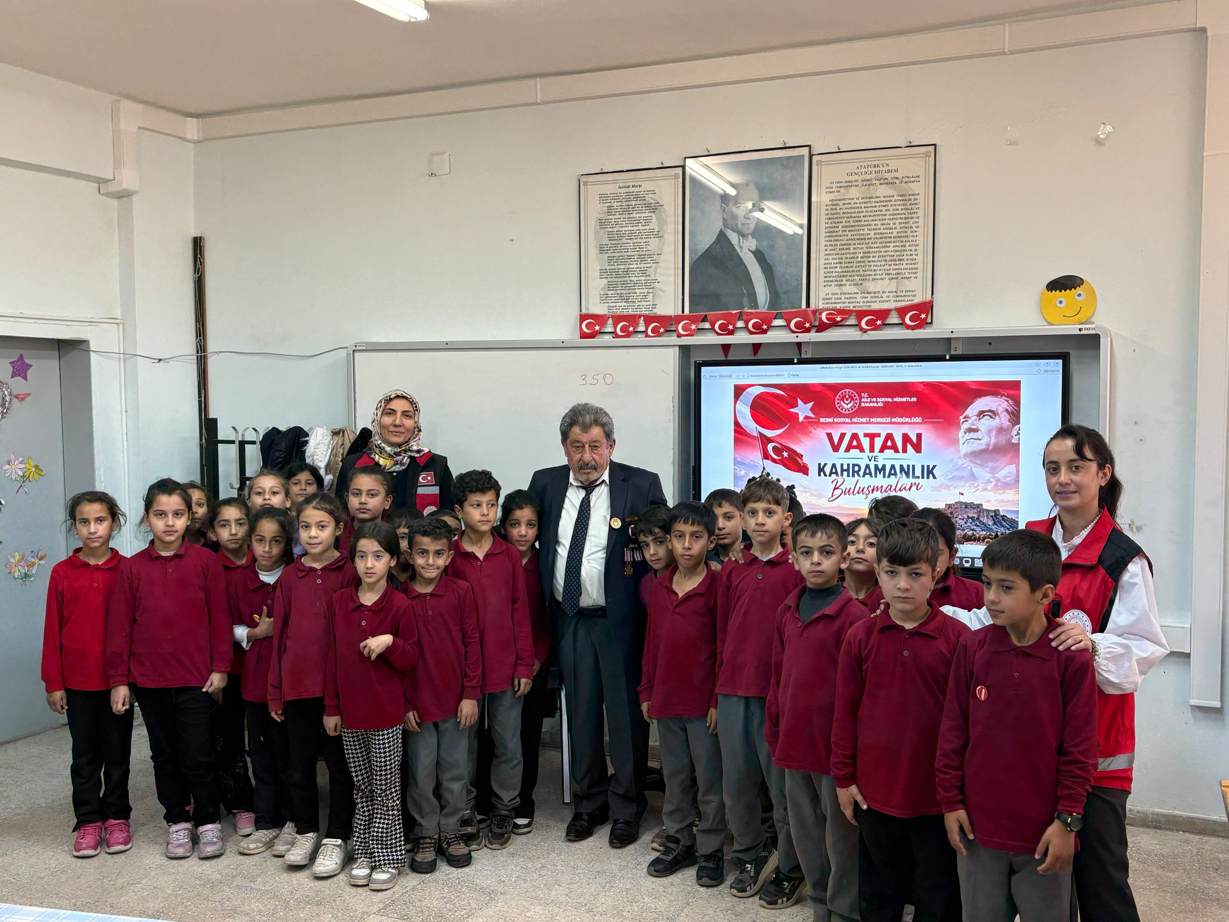 Besni Eğitim Vakfı İlkokulunda Vatan Ve Kahramanlık Buluşması2