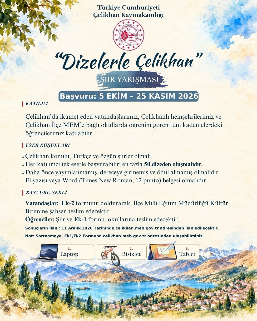 Çeli̇khan Yarişma (2)