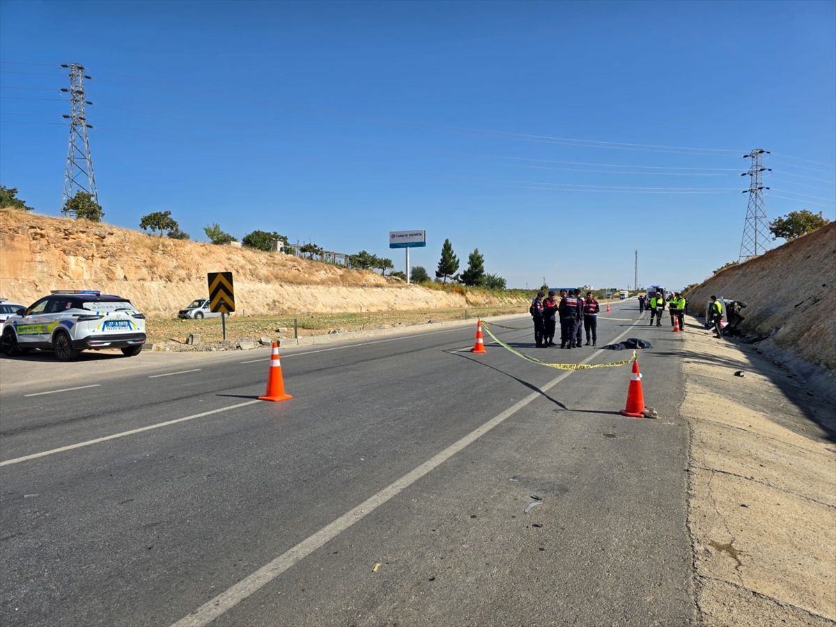 Nizip'te Kazada 1 Kişi Hayatını Kaybetti, 1 Kişi Yaralandı