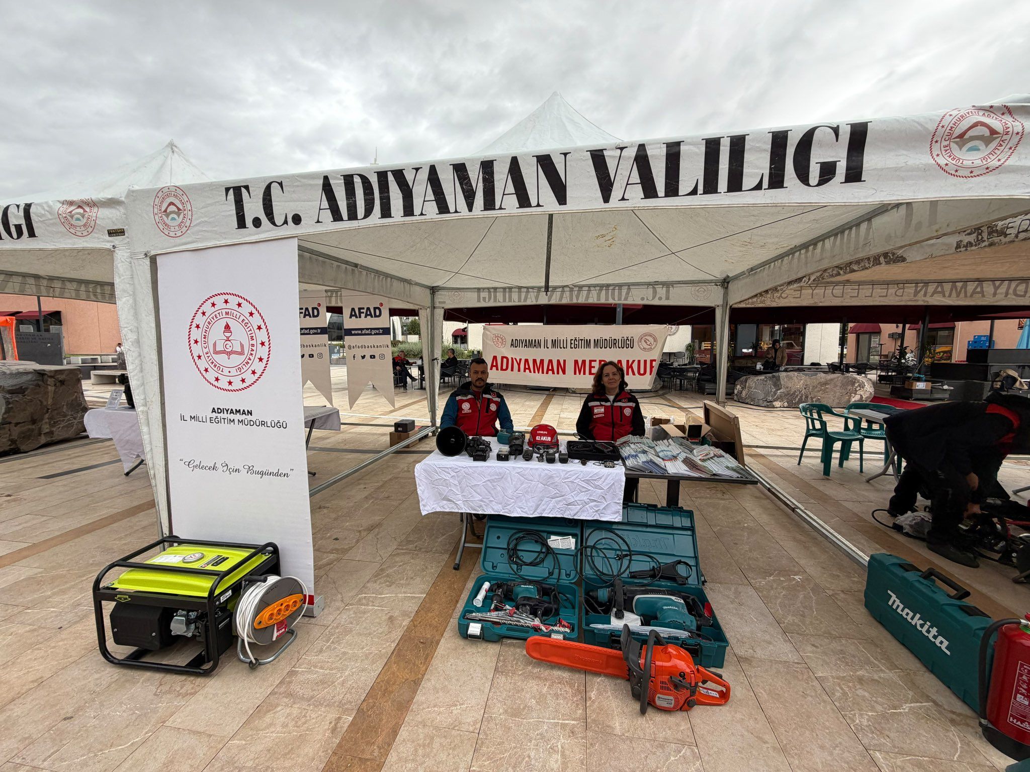 Kent Meydanı’nda Vatandaşlara Afet Bilinci Anlatıldı