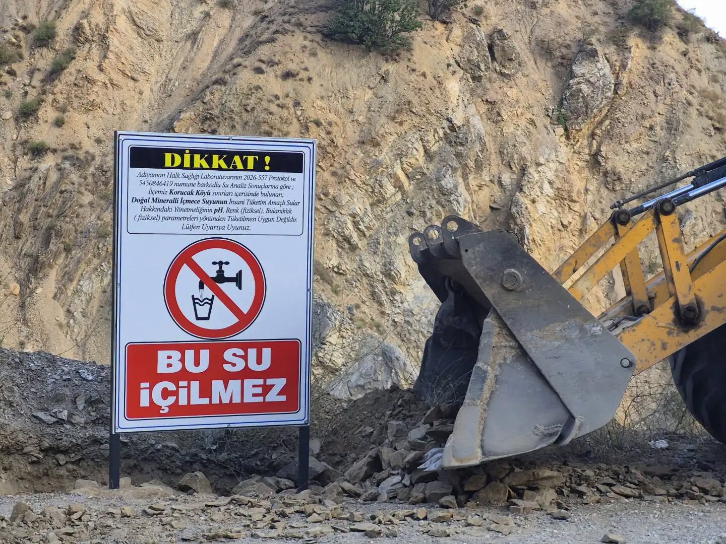 Korucak’taki Doğal Mineralli Suya Sağlık Uyarısı2