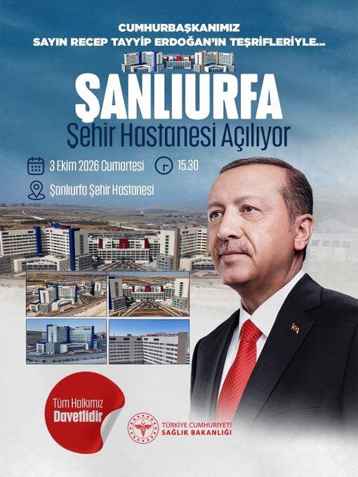 Şanlıurfa Şehir Hastanesi Yarın Törenle Açılıyor-1