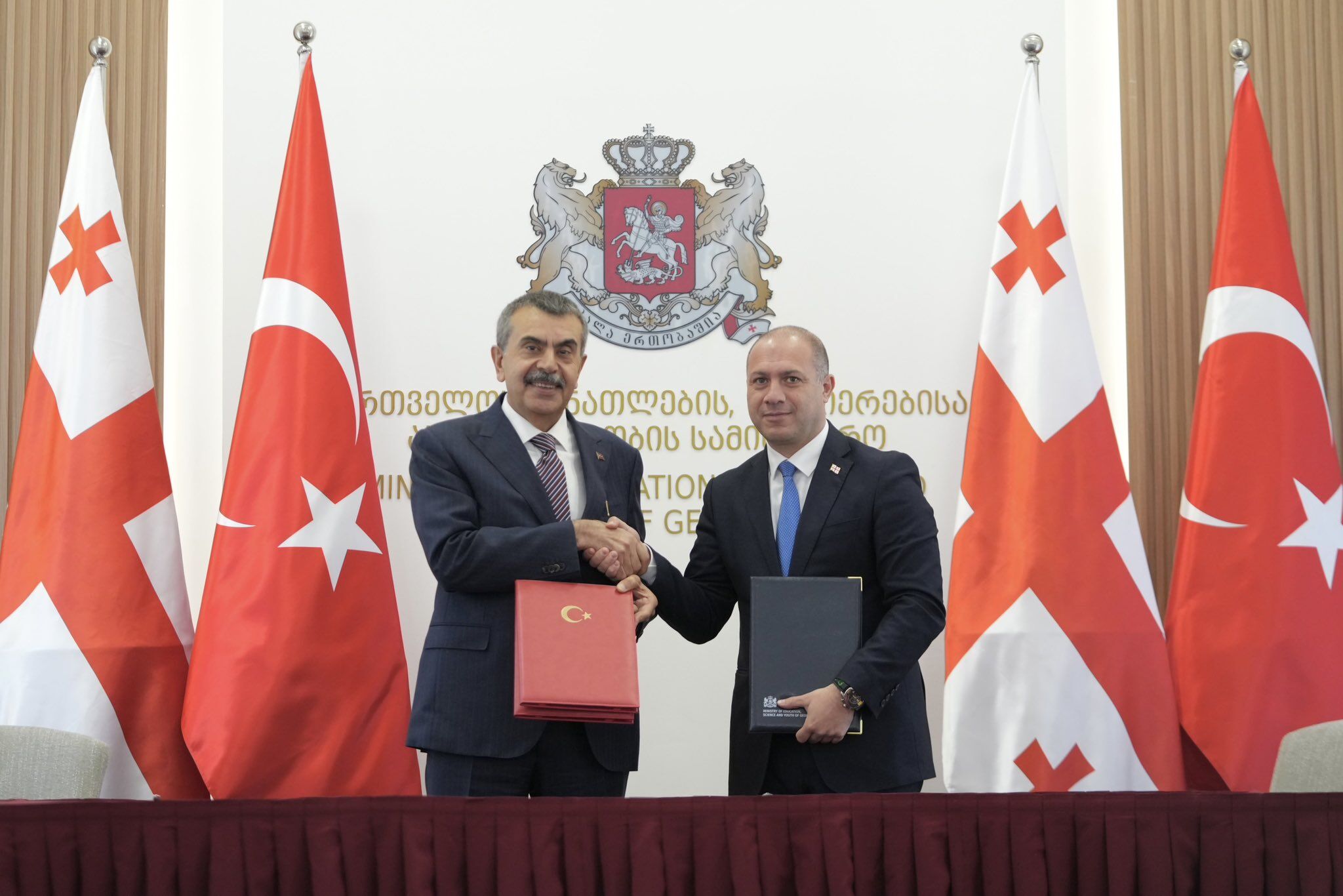 Türkiye Ile Gürcistan Arasında Eğitim Iş Birliği Anlaşması Imzalandı2
