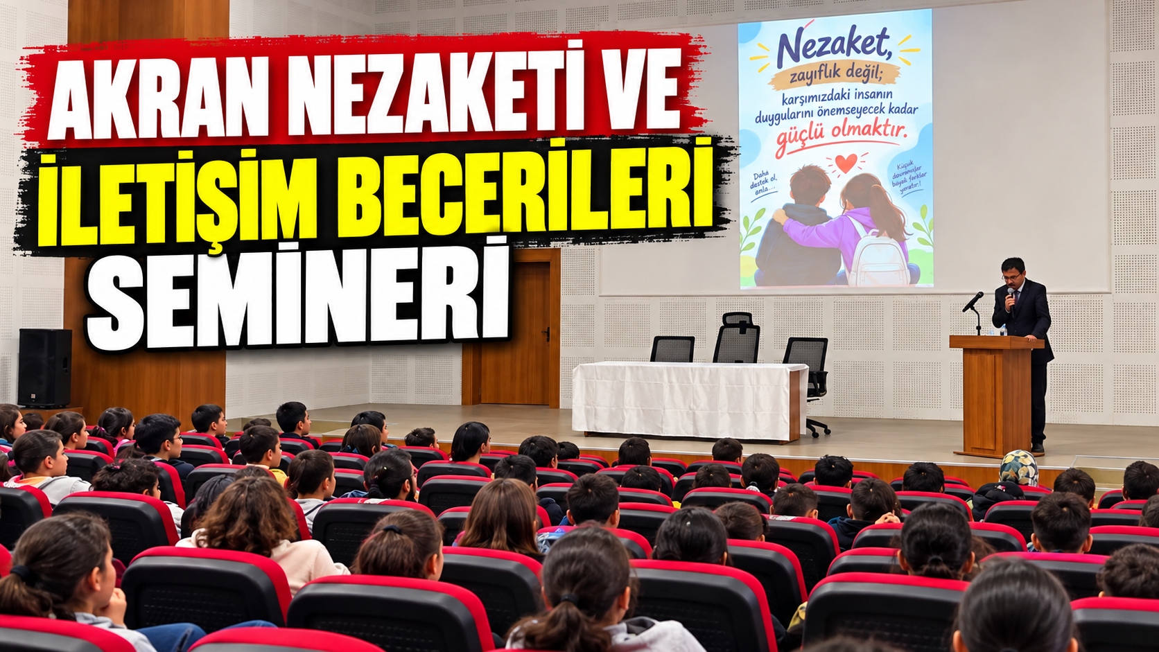 Tut’ta Ortaokul Öğrencilerine İletişim Eğitimi