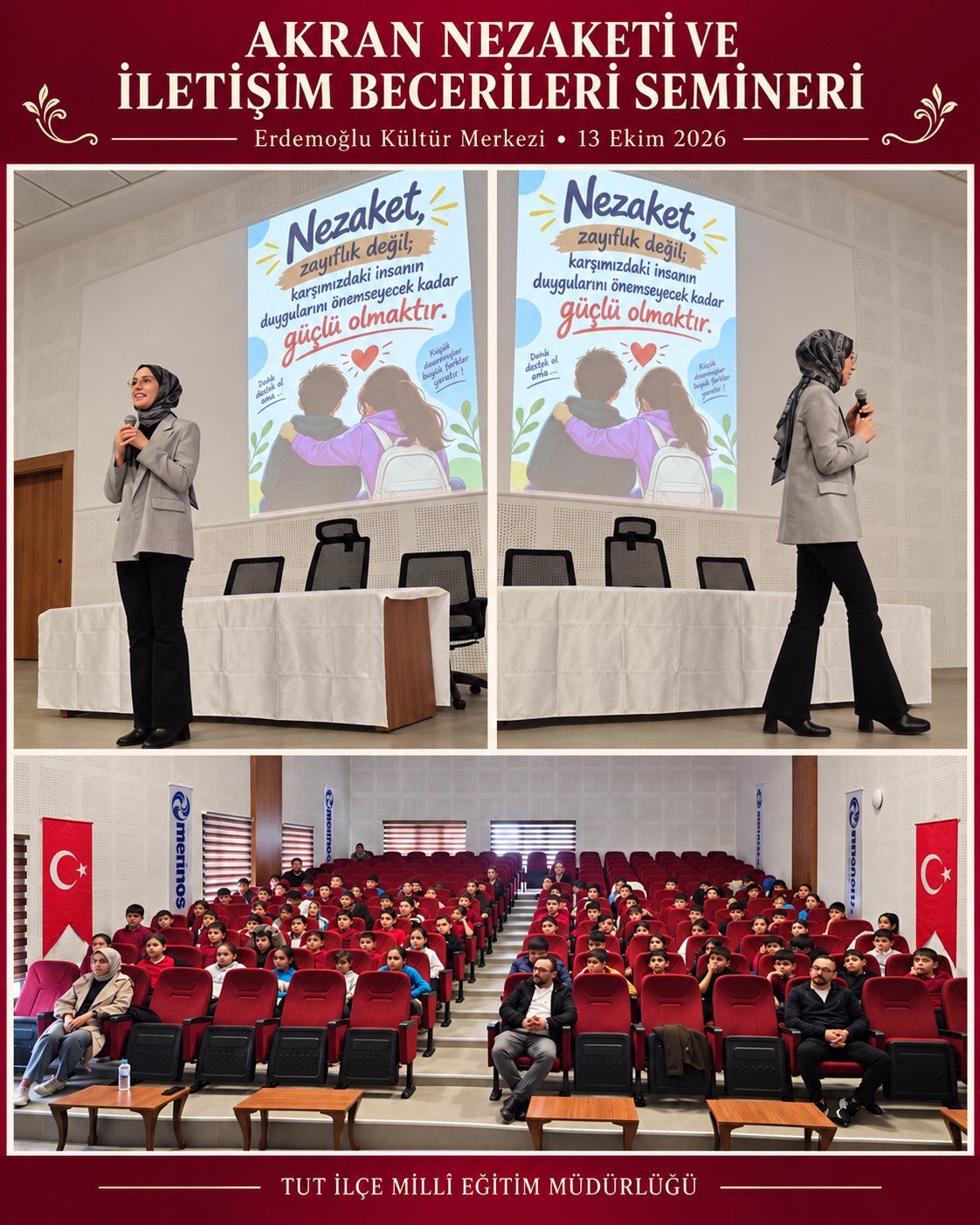 Tut’ta Ortaokul Öğrencilerine İletişim Eğitimi3