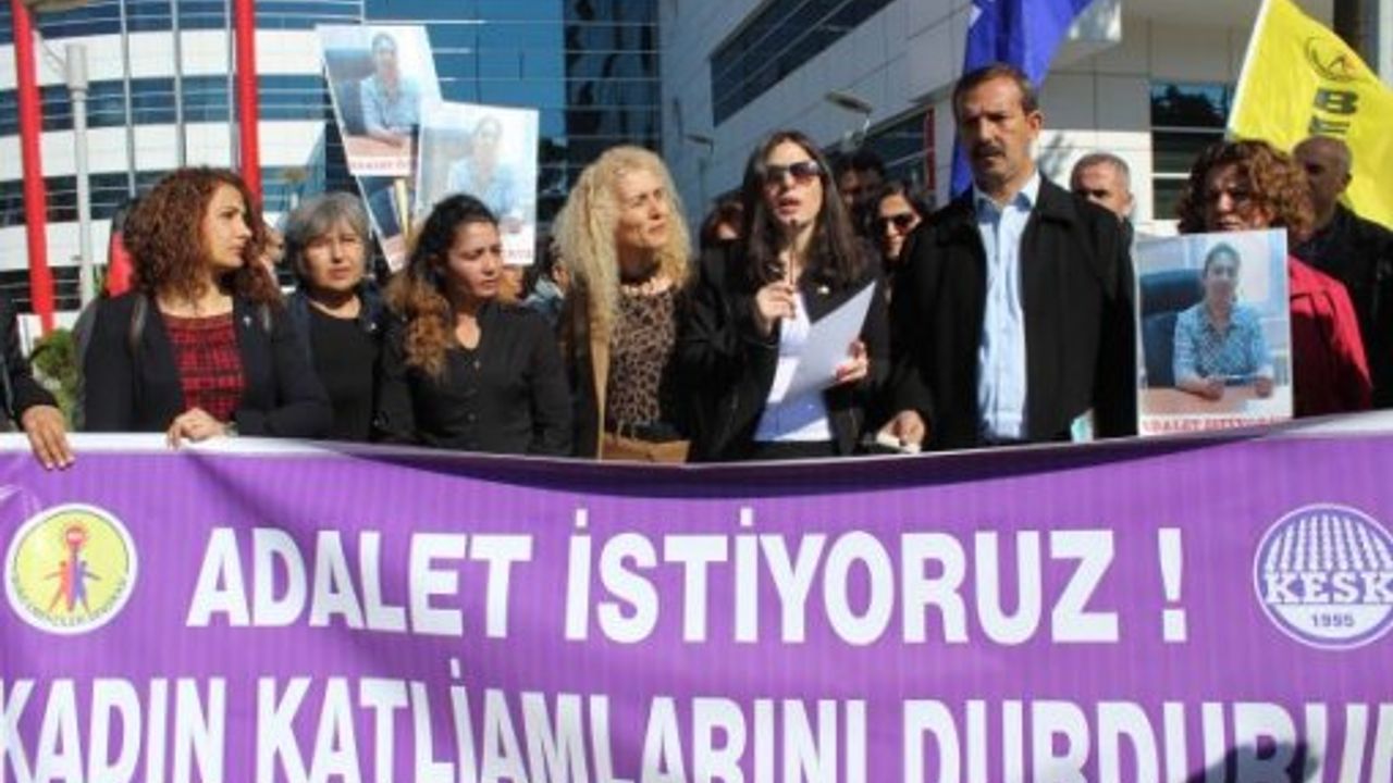 Öldürülen Sevgi Pektaş İçin Basın Açıklaması Yapıldı