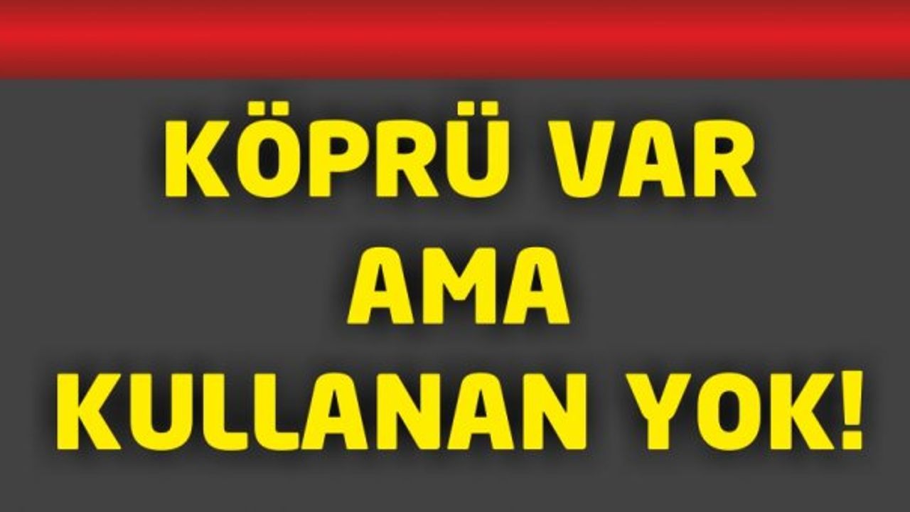 Vatandaşlar Canlarını Tehlikeye Atarak Karşıya Geçiyorlar