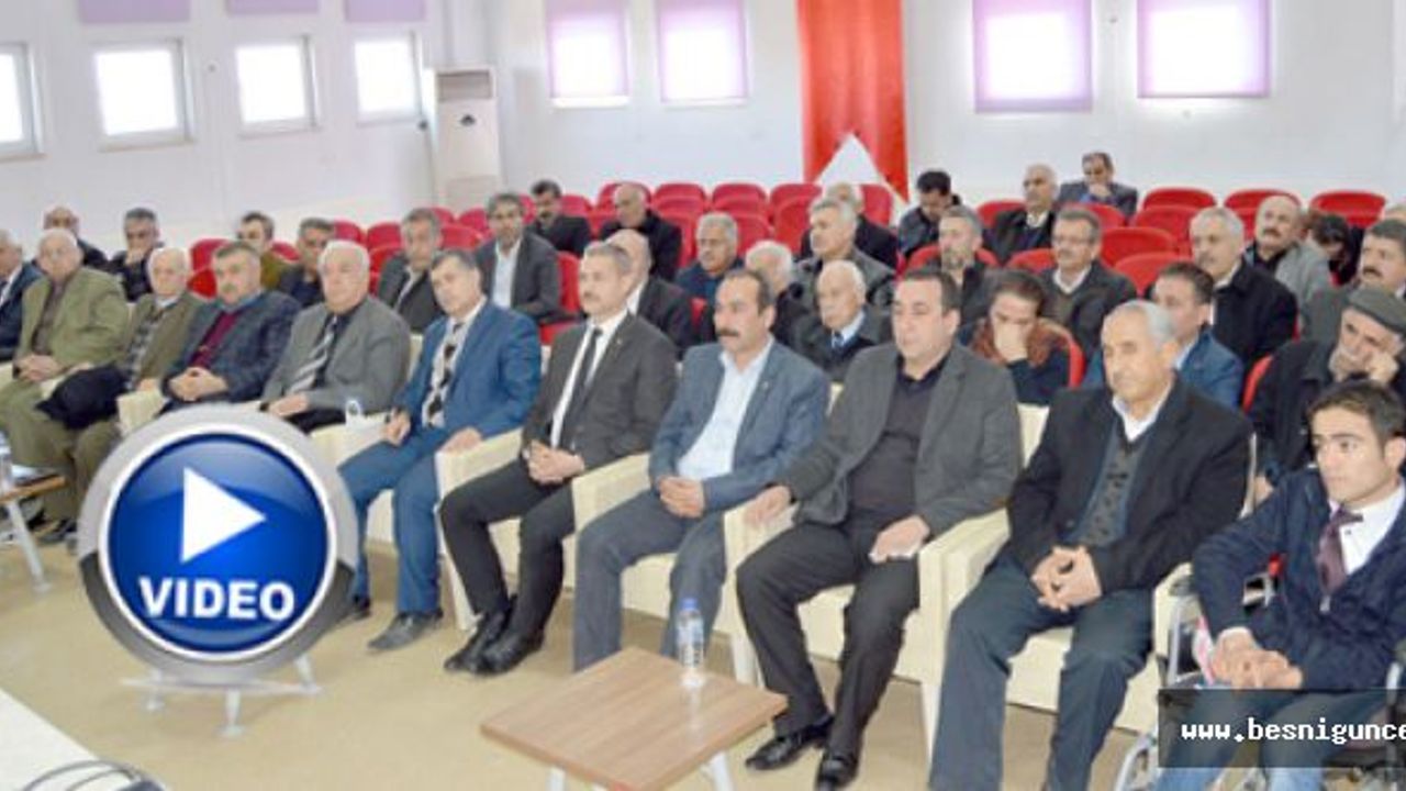 Besni'nin Sorunları Masaya Yatırıldı