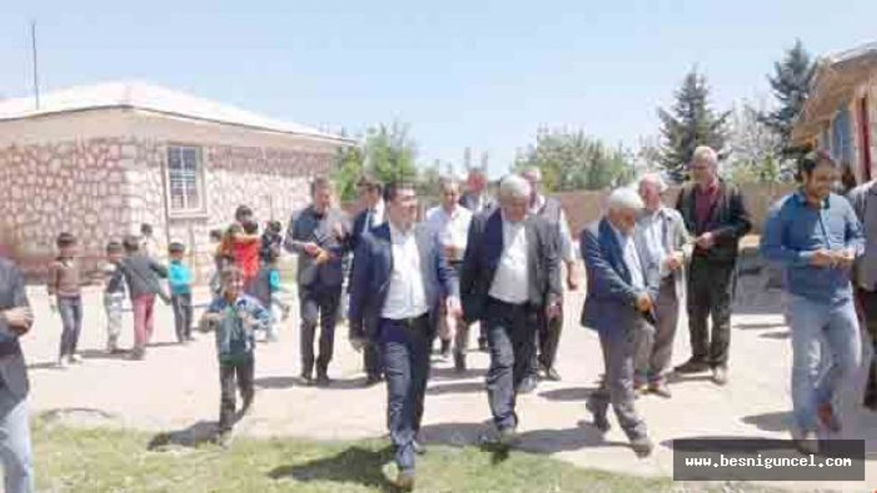 Kaymakam Ahmet Gencer Köy Ziyaretlerine Devam Ediyor