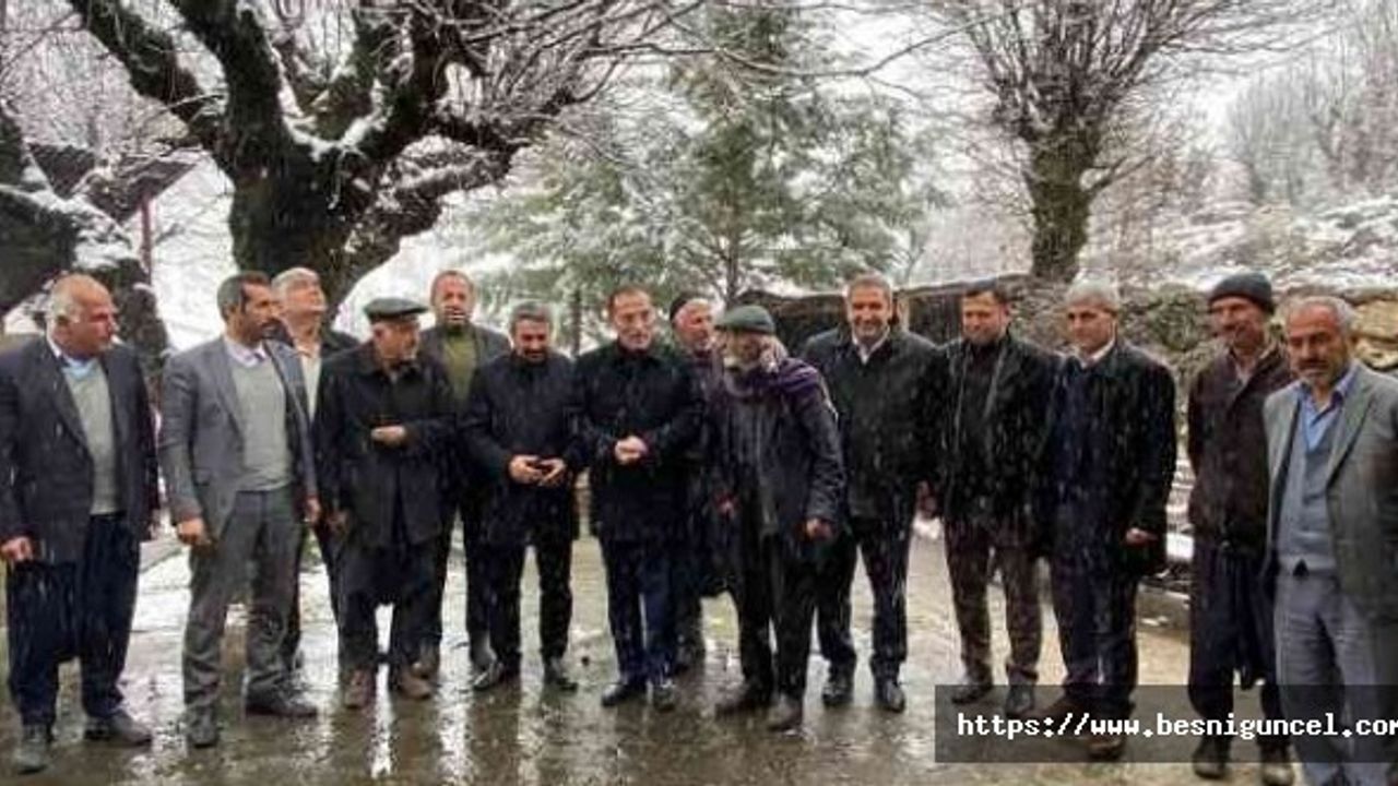 Başkan Dağtekin Ormaniçi köylüleriyle bir araya geldi