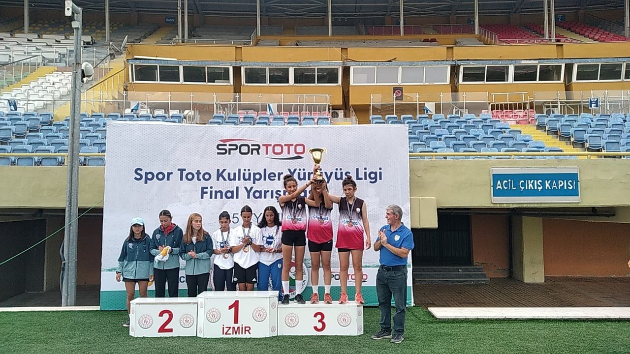 Atletizmde büyük başarı, Besnili Sporcular Türkiye 3.’sü