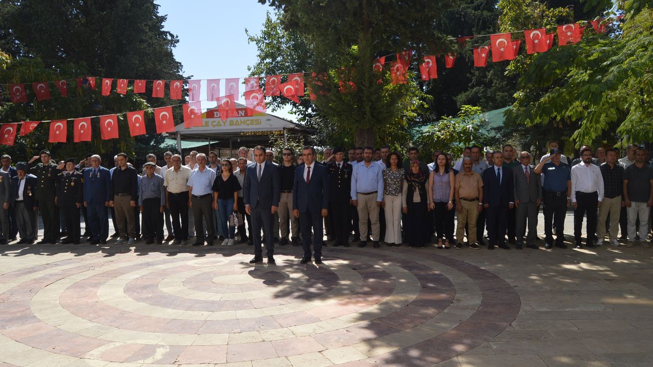 19 Eylül Gaziler Günü Dolayısıyla Besni'de Tören Düzenlendi.