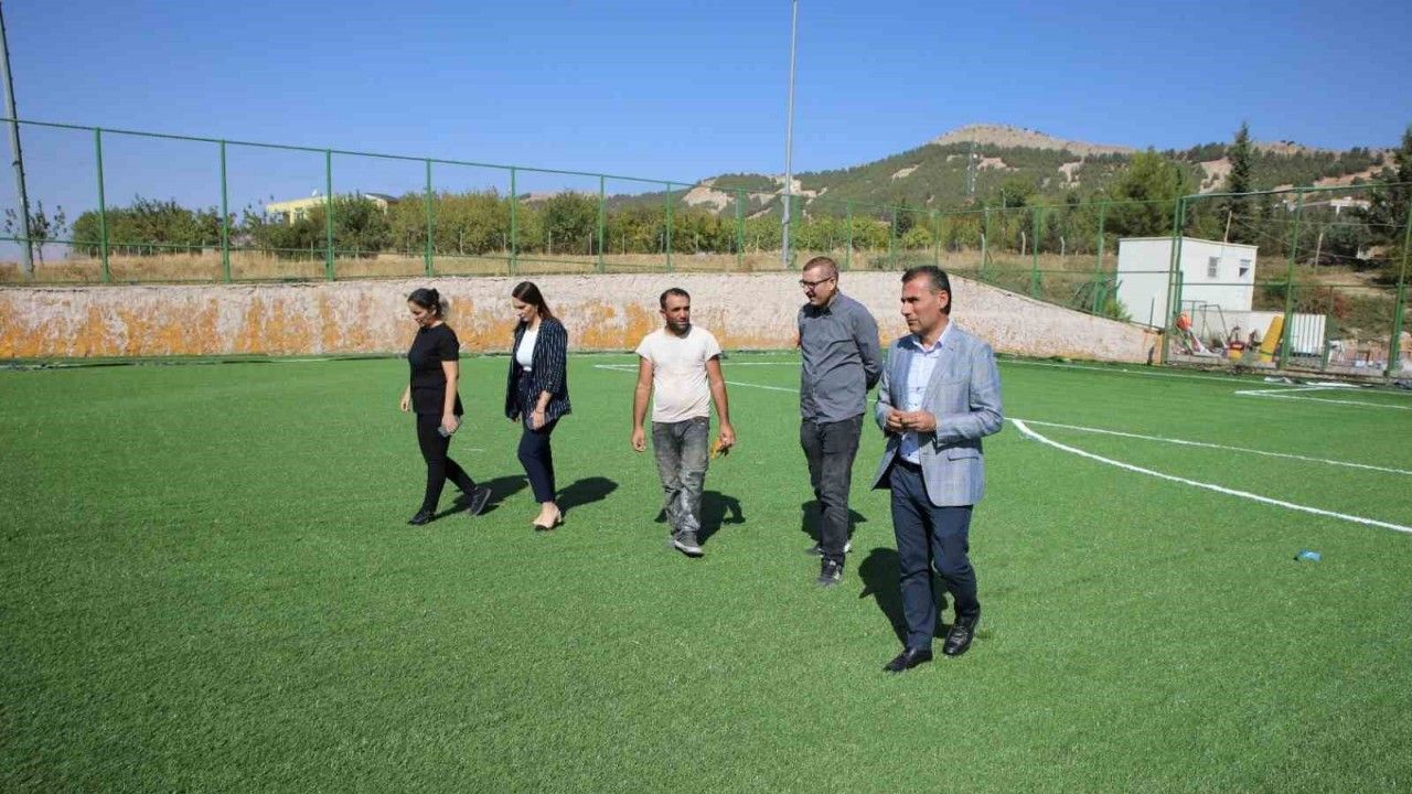 Adıyaman'da Spor tesisleri yenileniyor