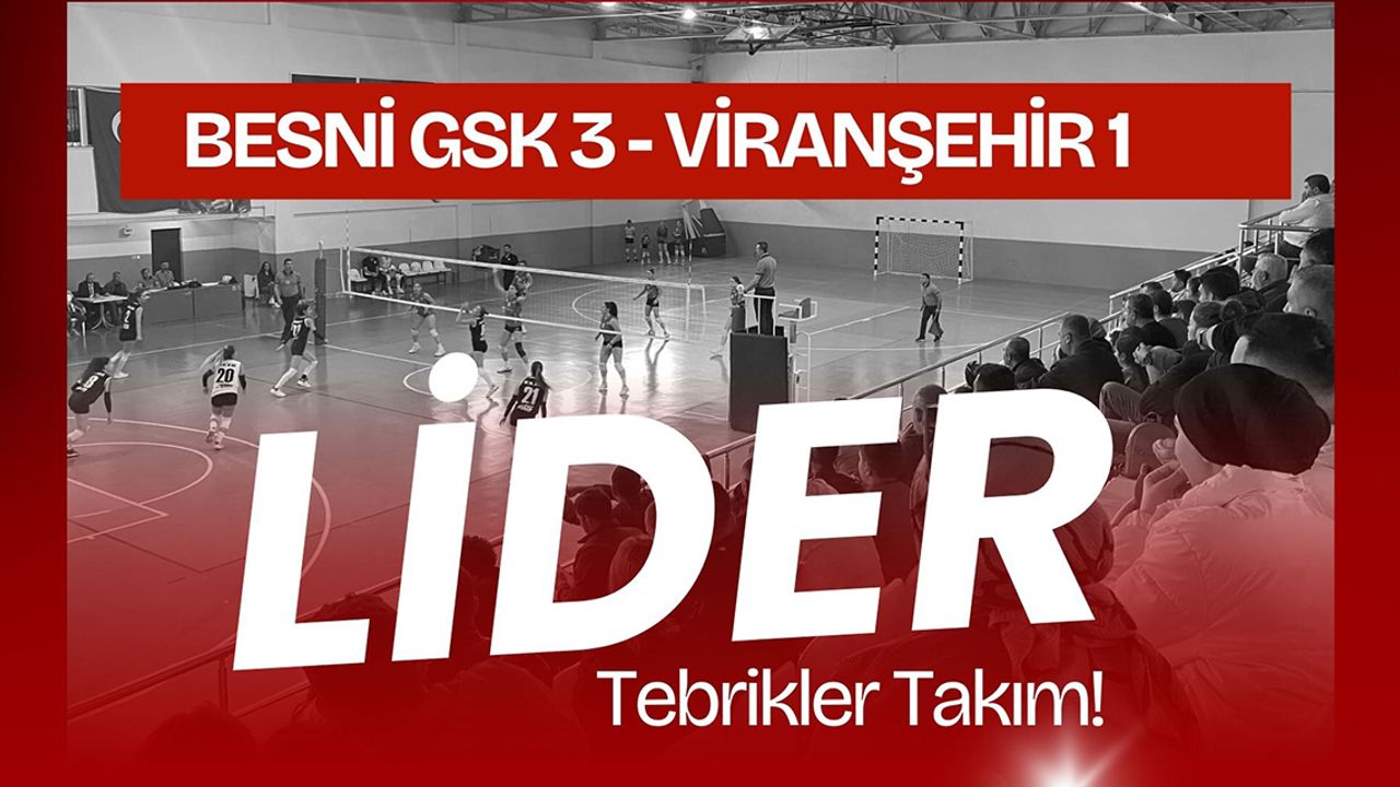 Besni GSK Derbiyi kazandı, Liderliğini Perçinledi!