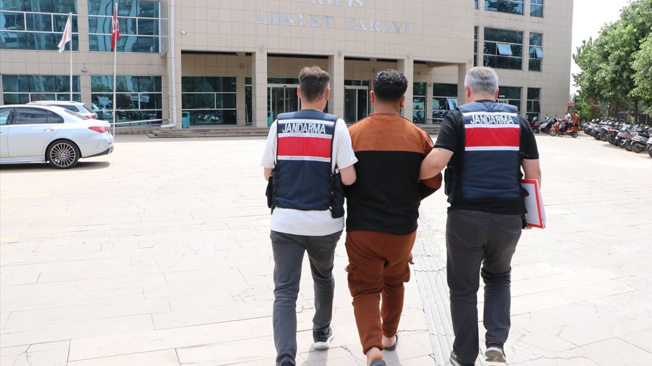 Kilis'te PKK/PYD operasyonunda yakalanan zanlı tutuklandı