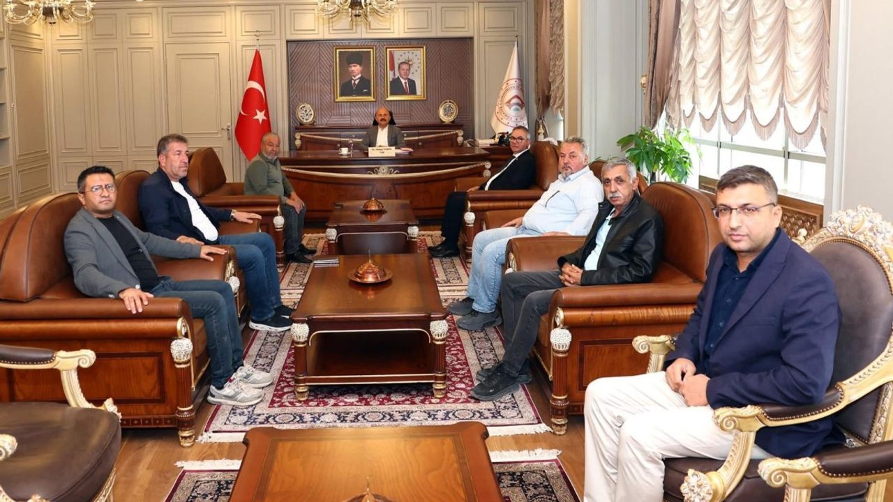Adıyaman Basın Derneği, Vali Varol ile görüştü