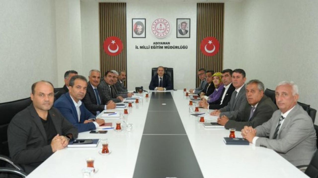 Adıyaman'da 'Eğitim Değerlendirme Toplantısı' yapıldı